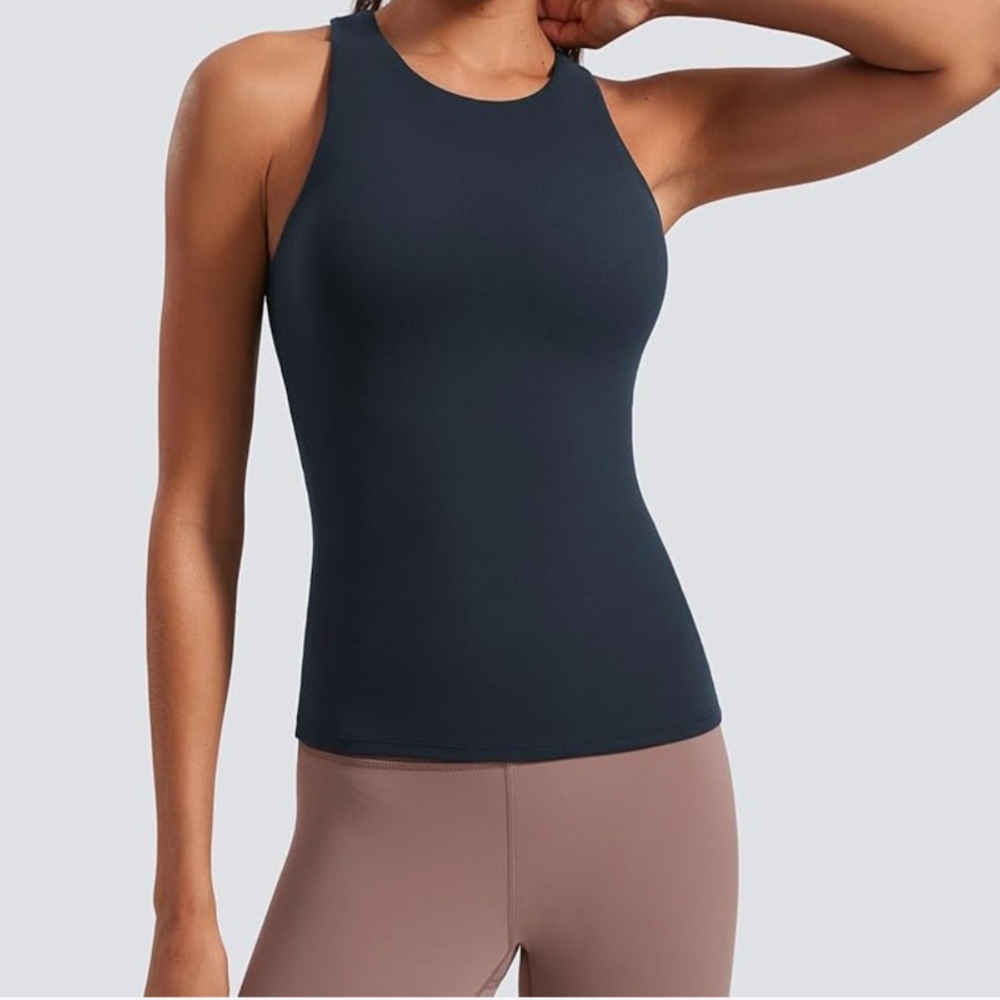 CRZ YOGA Women's Racerback Workout Tank Top